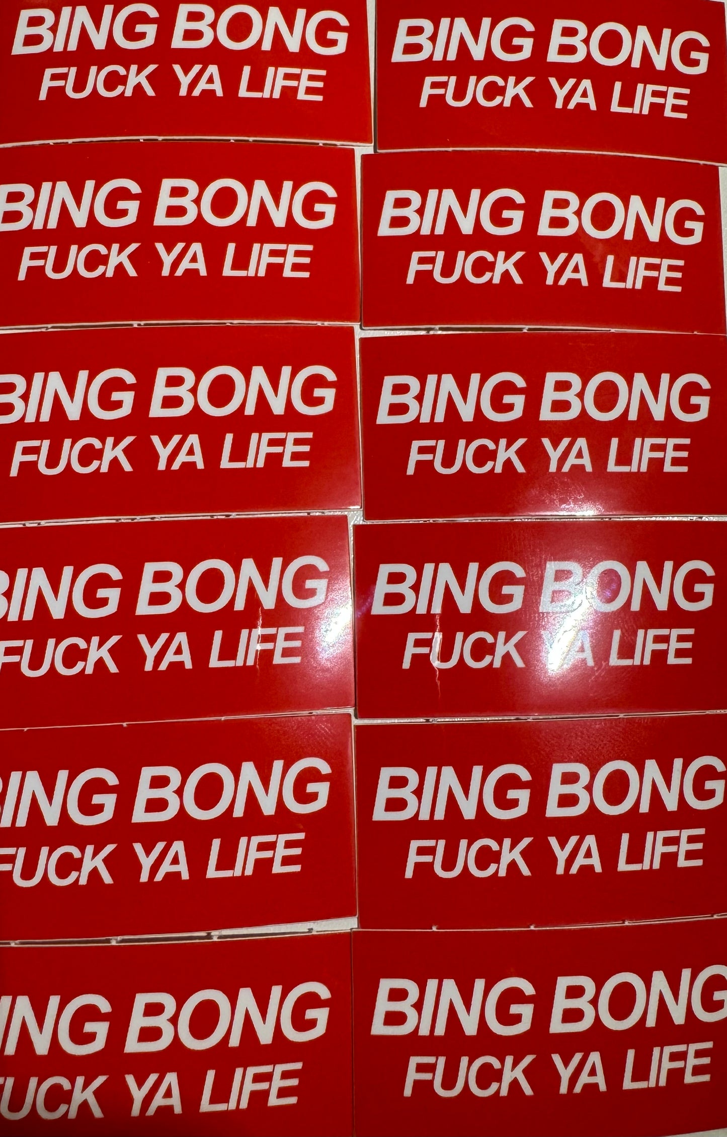 (p) BING BONG Sticker