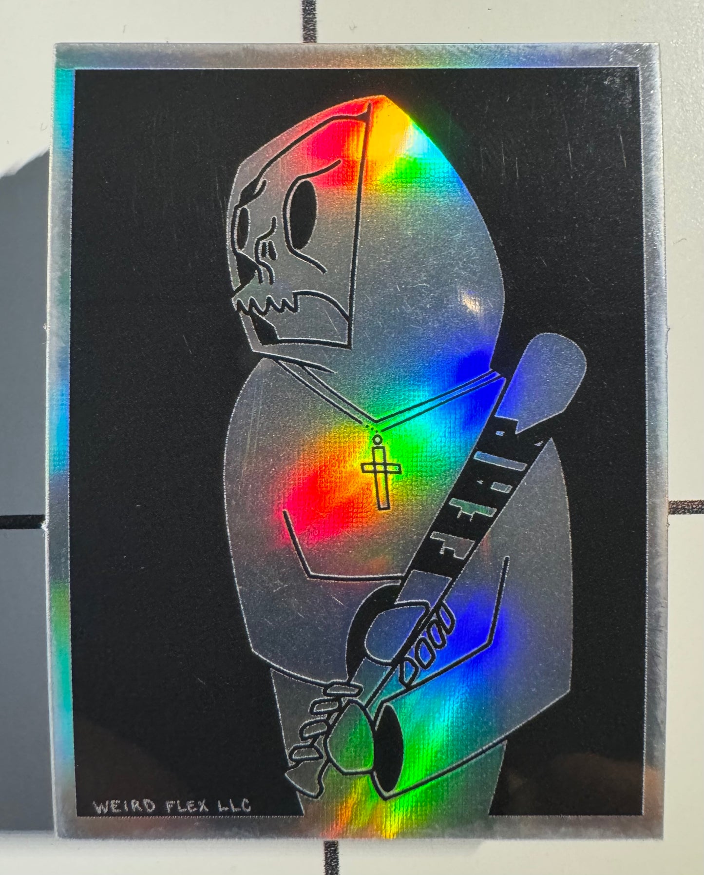 (m) DIM REAPER Holographic Sticker